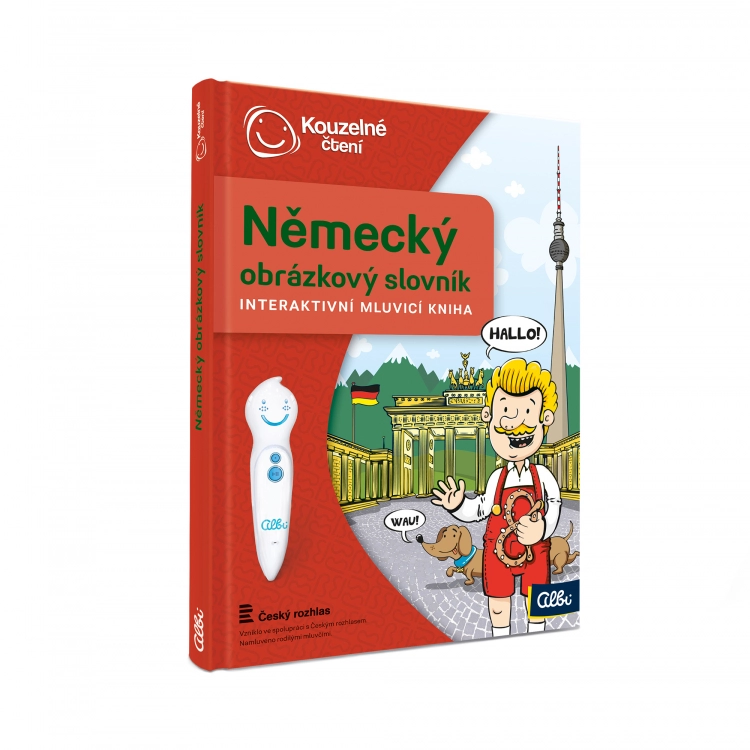 Levně Německý obrázkový slovník Kouzelné čtení