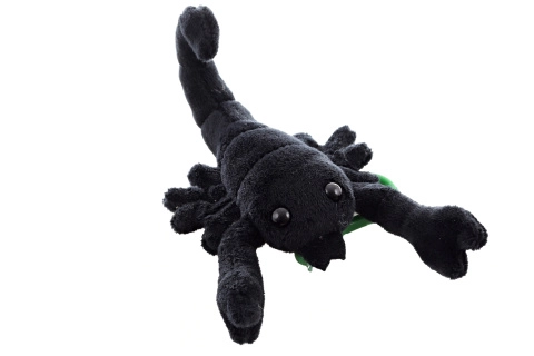 Plyšový štír s klipem – klíčenka 14 cm