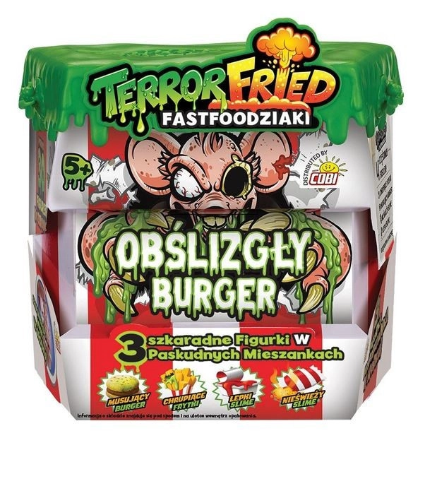 Sada figurek Terror Fried – Slizký burger