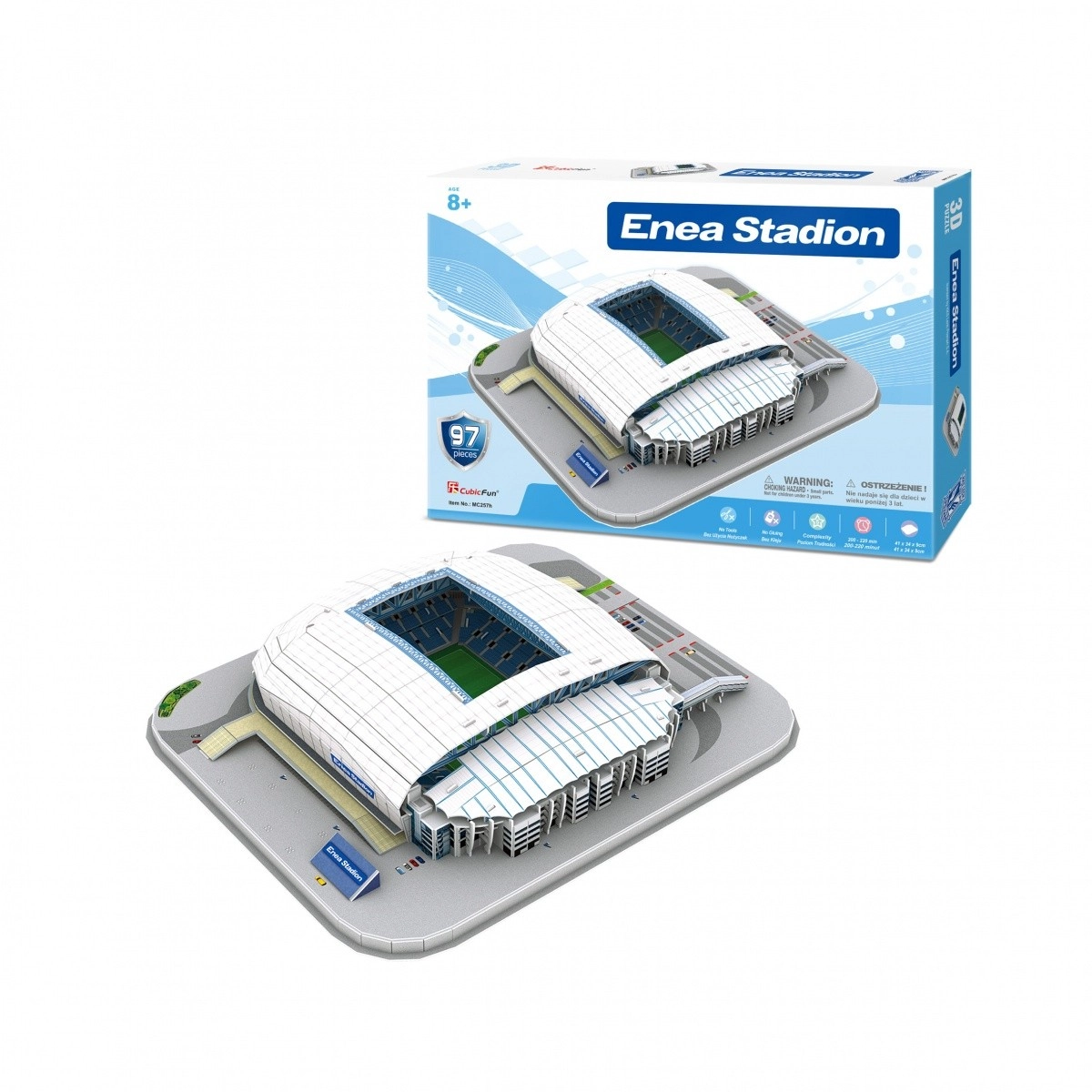 3D puzzle stadion LECH POZNAŃ