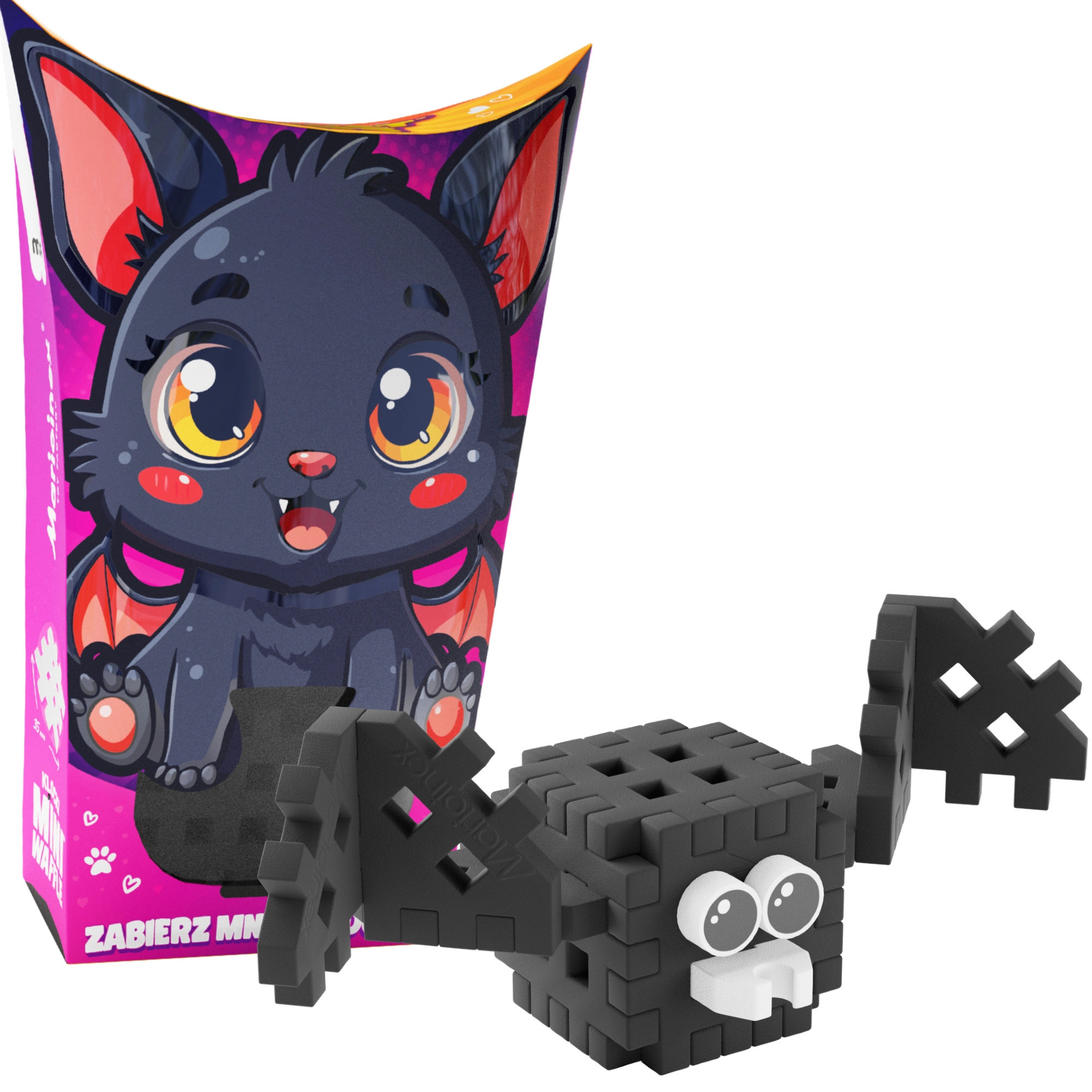 Stavebnice Mini Waffle Pocket Pets – netopýr