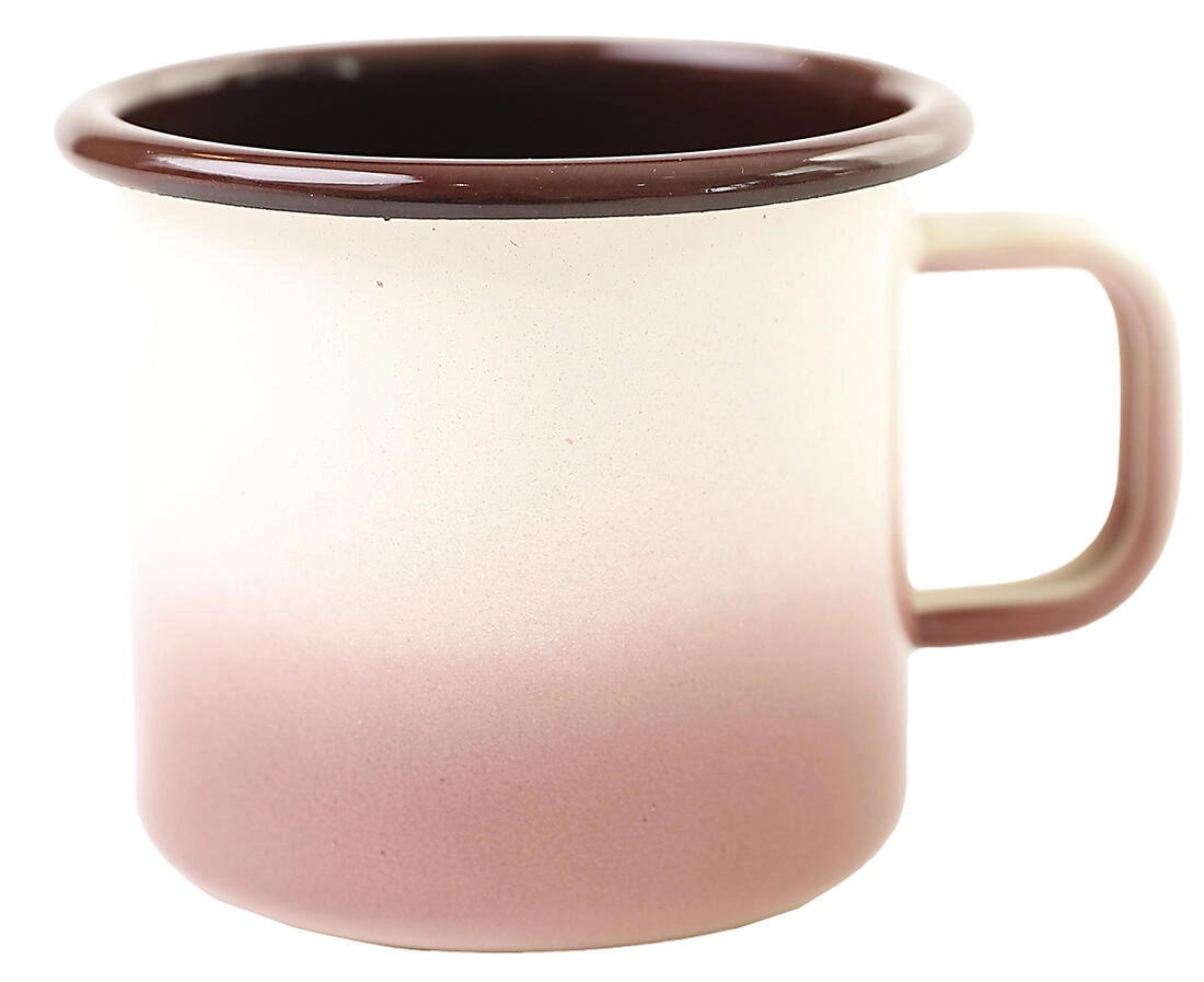 METALAC hrnek smalt pr.8cm CAPUCCINO 370 ml