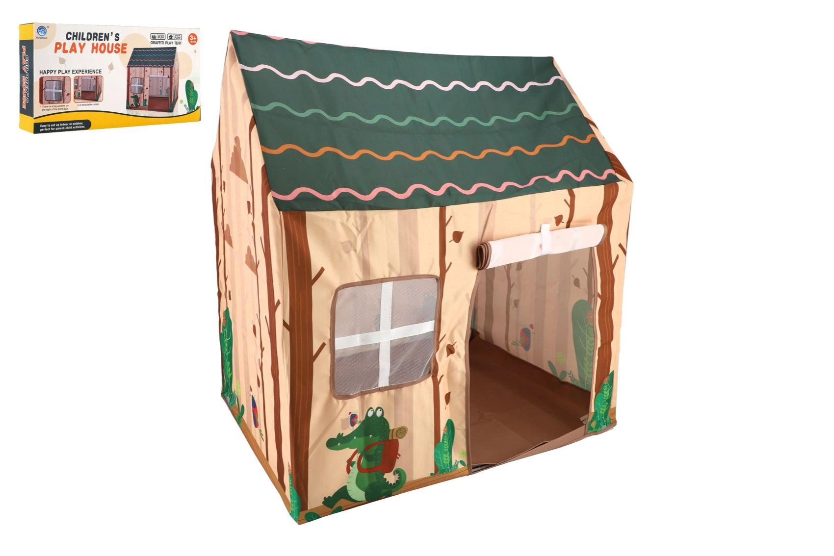 Dětský hrací stan domeček 95 × 71 × 105 cm