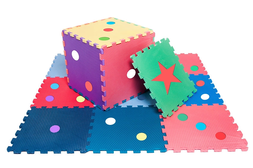 Levně Multifunkční pěnové puzzle podložka a ohrádka pro děti