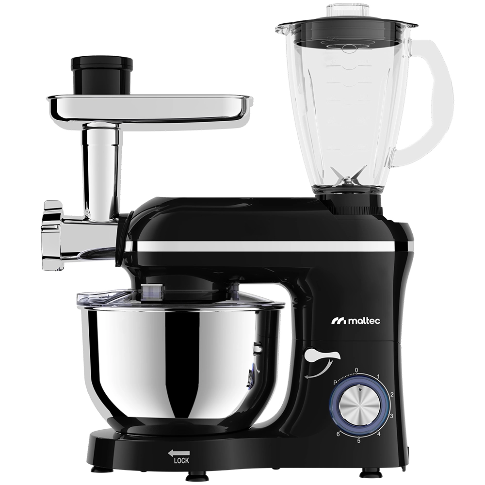 Levně MalTec kuchyňský robot MaltecChef 5000W s mixérem a mlýnkem na maso