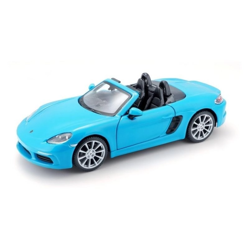Bburago Porsche 718 Boxster modrá 1:24