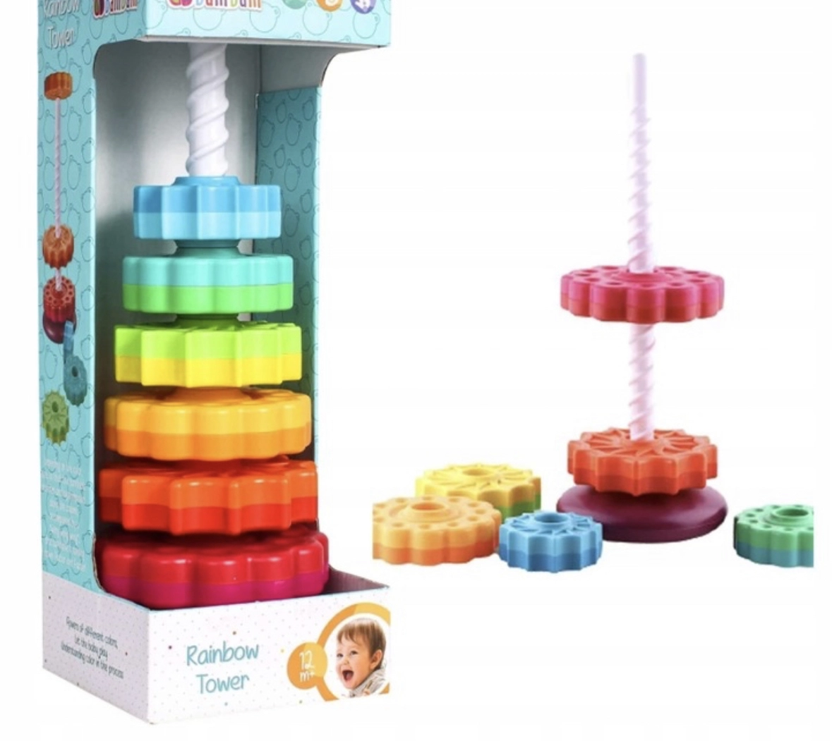 duhová věž pyramidka