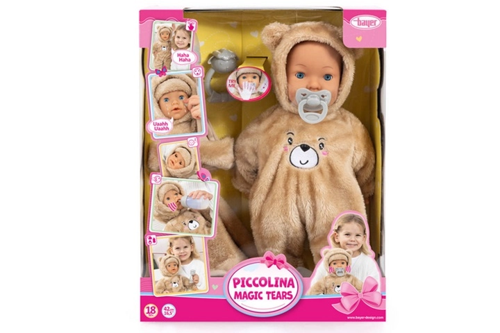 Bayer Piccolina plačící miminko 42 cm