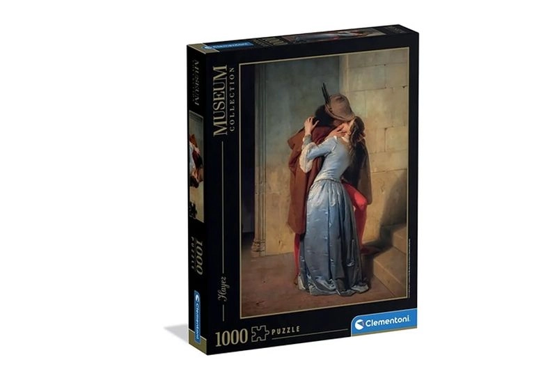 Clementoni Museum Collection puzzle 1000 dílků The Kiss (Francesco Hayez)