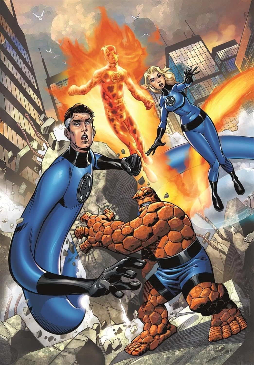 Puzzle Fantastická čtyřka 180 dílků CLEMENTONI