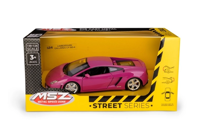Model auta Lamborghini Gallardo LP560-4 fialový 1:24