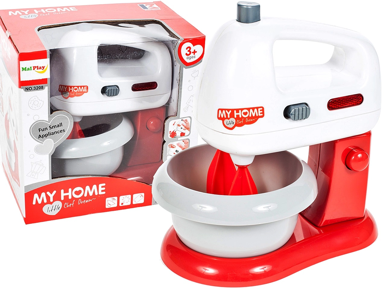 Dětský mixér na těsto se světelnou diodou