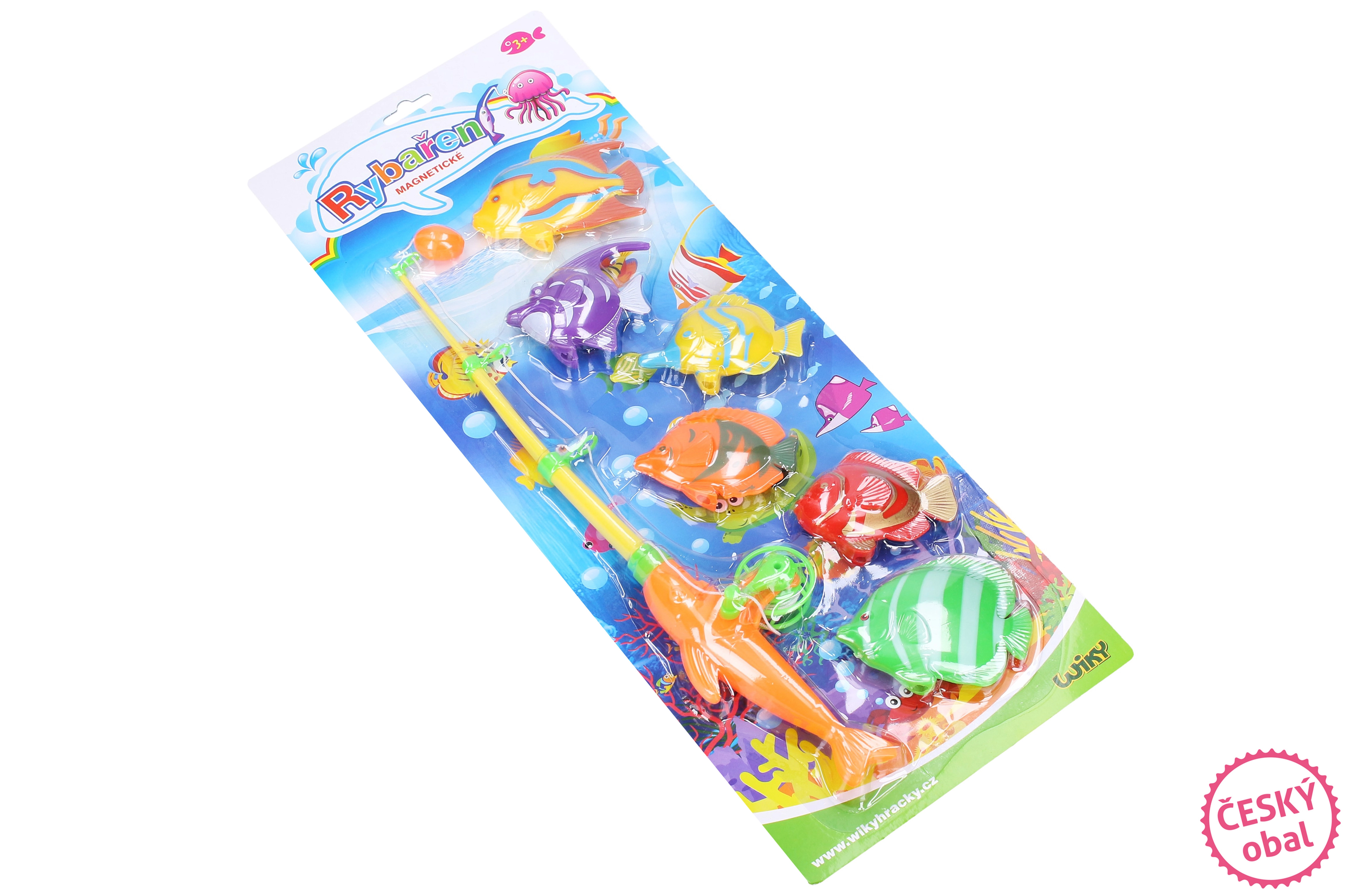 Levně Magnetická hra Lovení rybek 40 cm