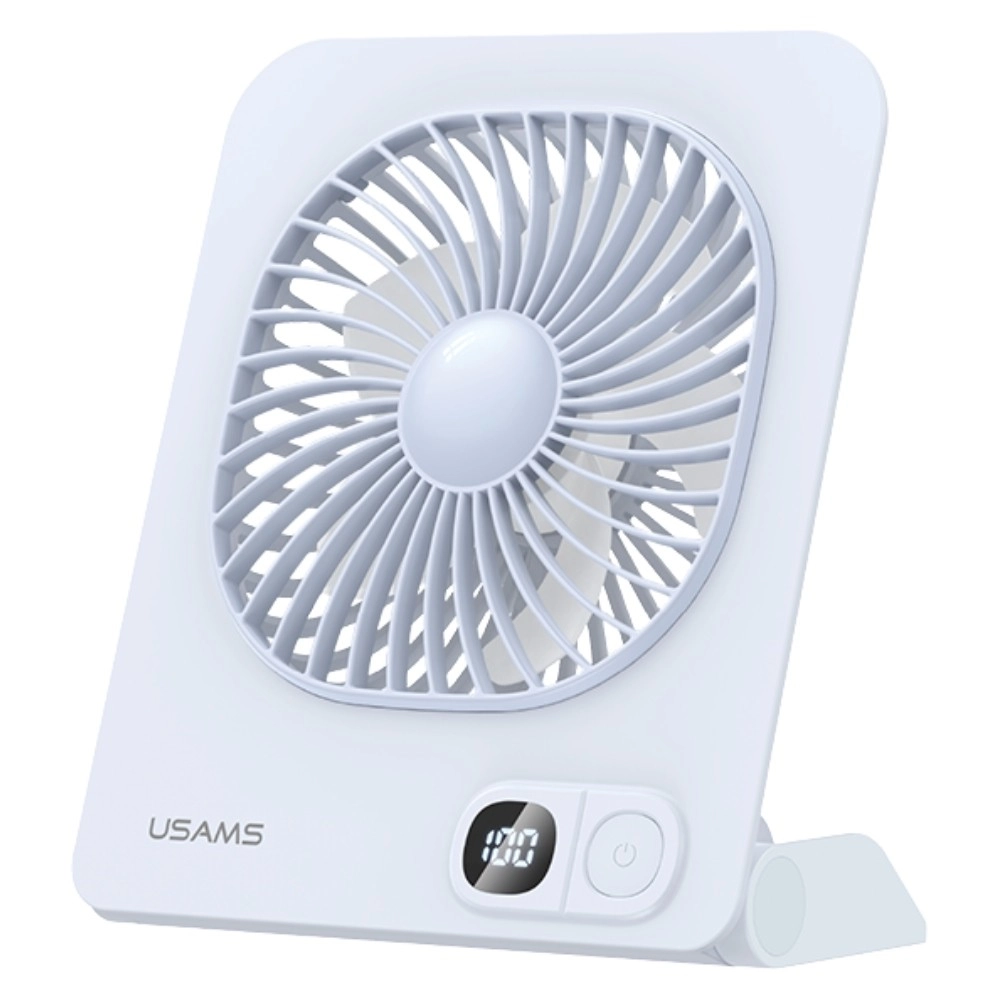 Magnetický stolní ventilátor USAMS ZB363, modrý