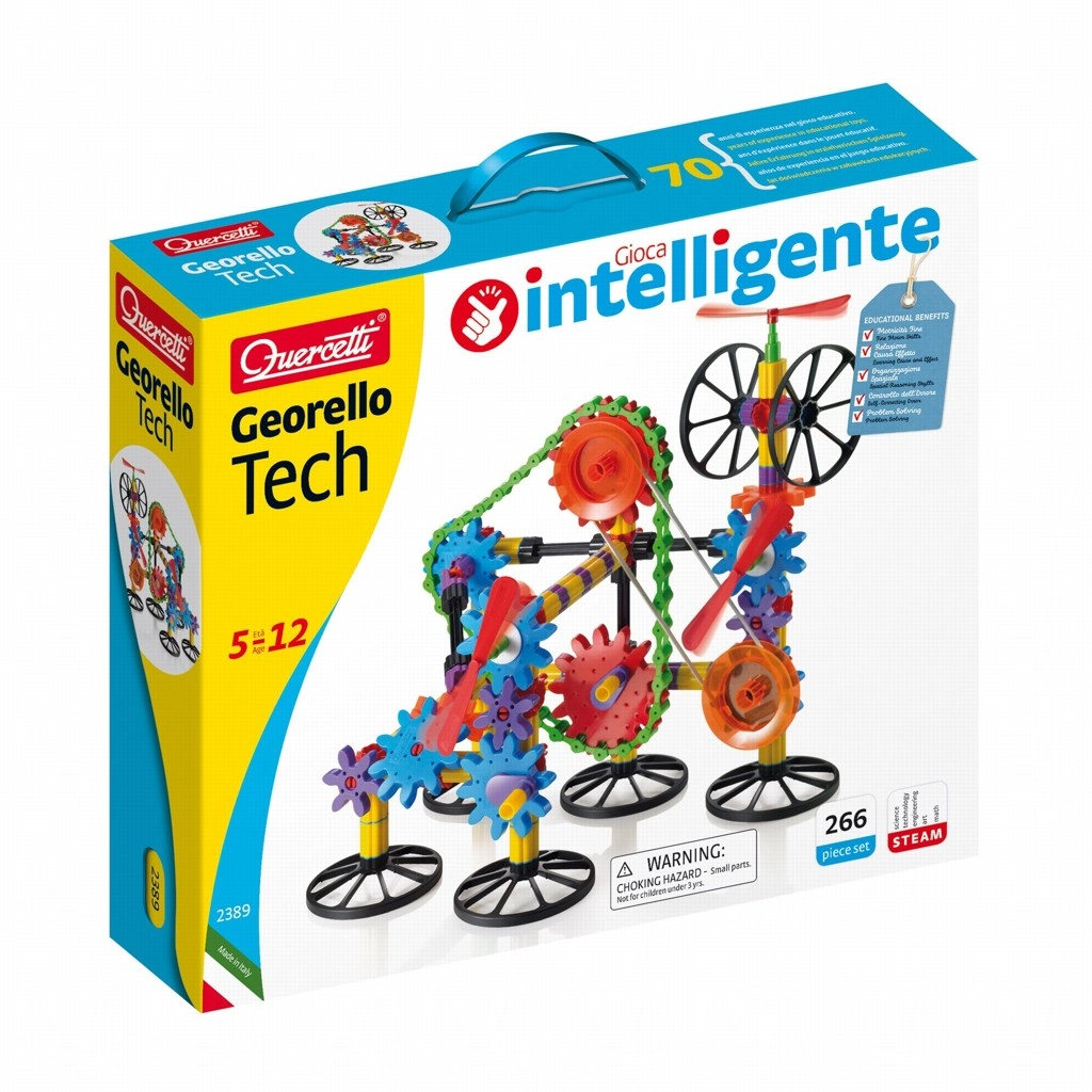 Levně Quercetti Georello Gear Tech 266 ks 2389