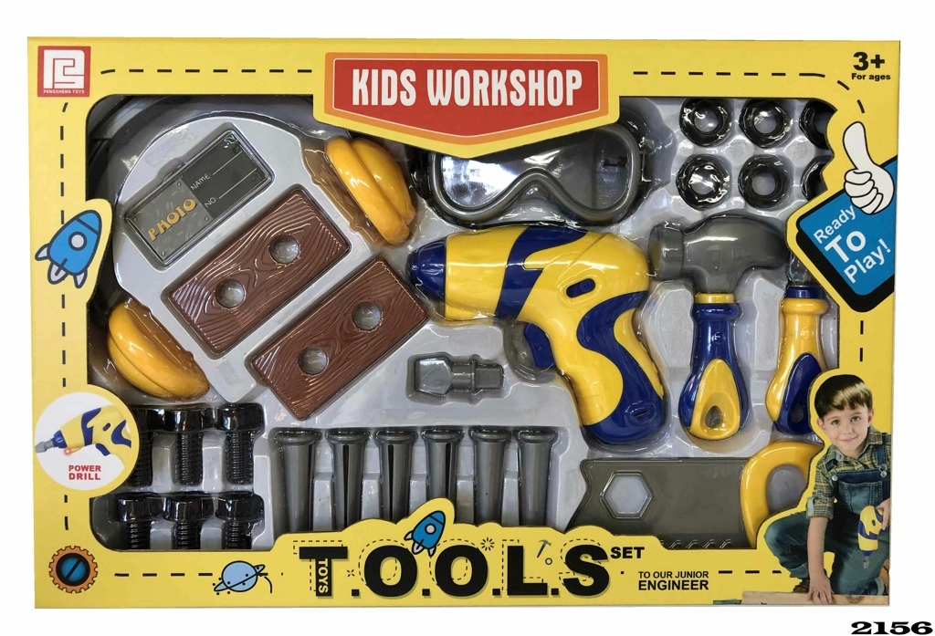 Alltoys Nářadí se světlem 27 kusů