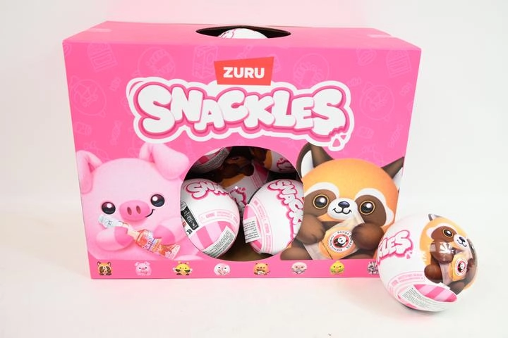 ZURU Snackles plyšák v překvapivé kouli – série 3