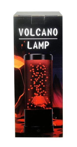 Dekorační lampa Volcano s efektem erupce