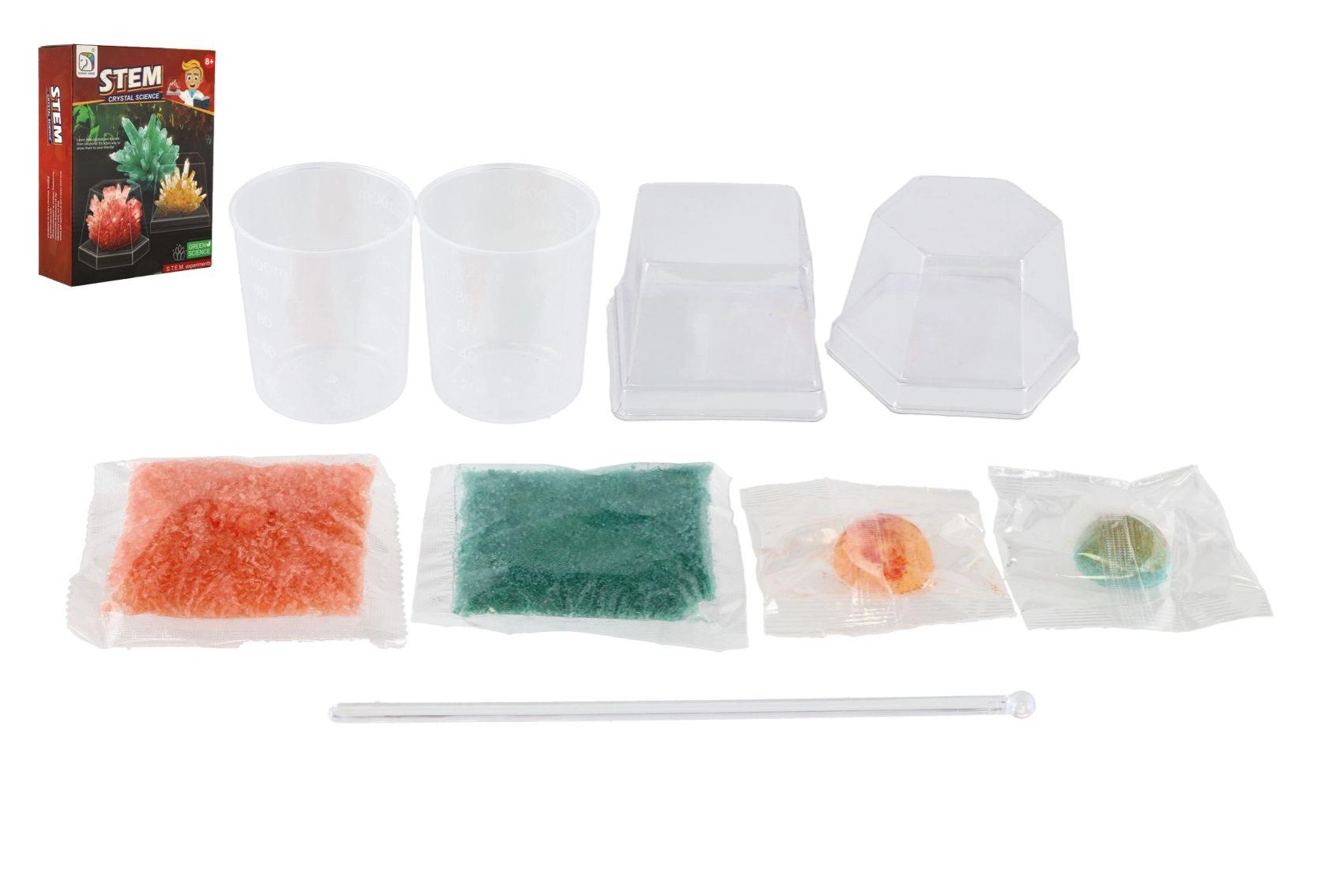 Vědecká sada na pěstování krystalů
