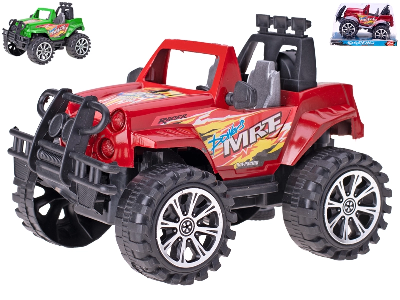 Terénní auto se setrvačníkem 17 cm