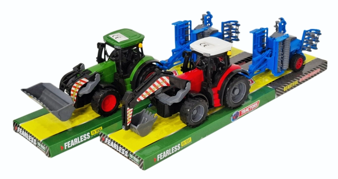 Zemědělský traktor s příslušenstvím - 1 kus