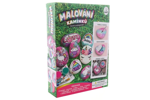 Lamps Malování kamínků jednorožci