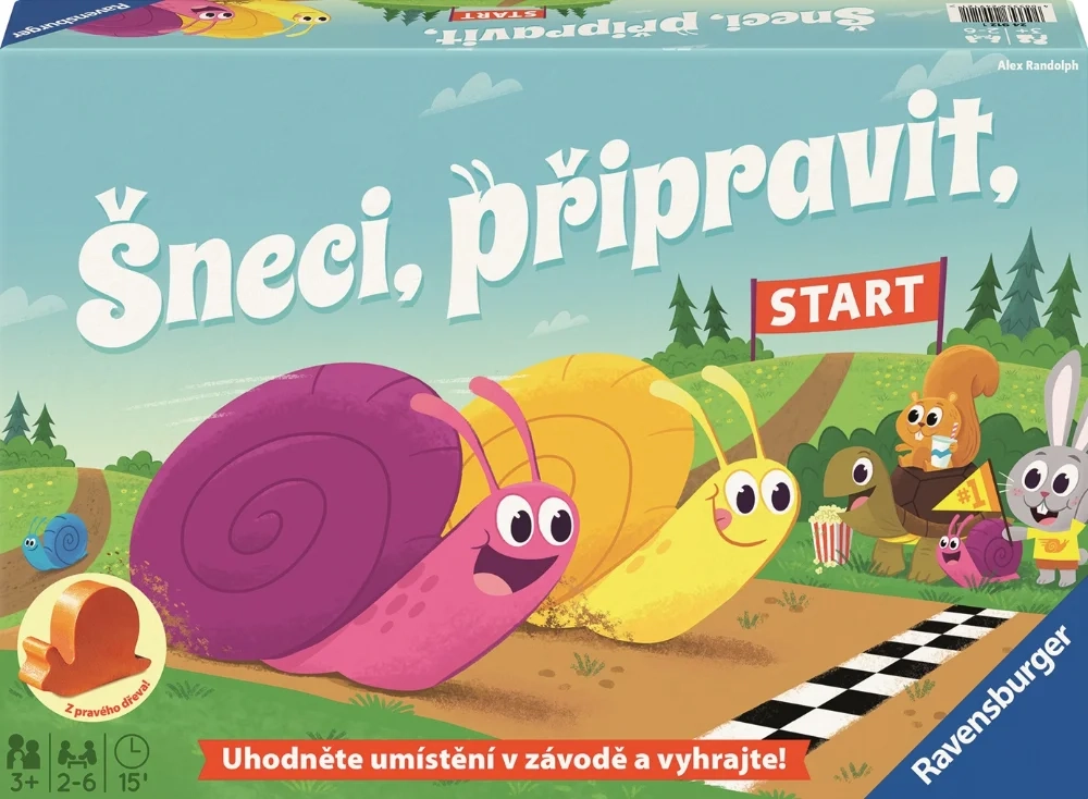 Ravensburger Šneci, připravit, START!
