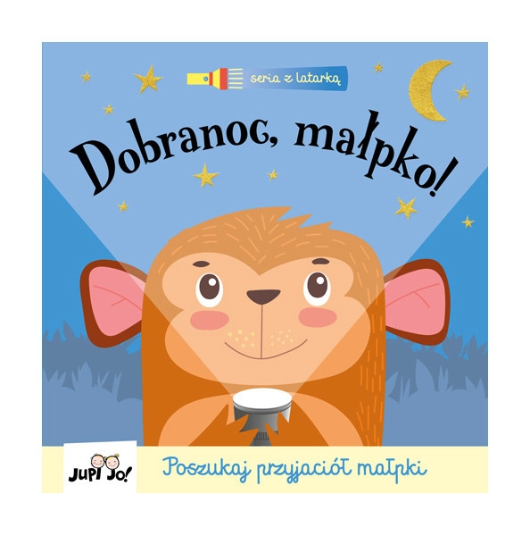 Levně Dobrou noc, opičko! interaktivní knížka s kartonovou baterkou