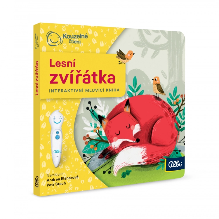 Levně Albi Kouzelné čtení Minikniha Lesní zvířátka