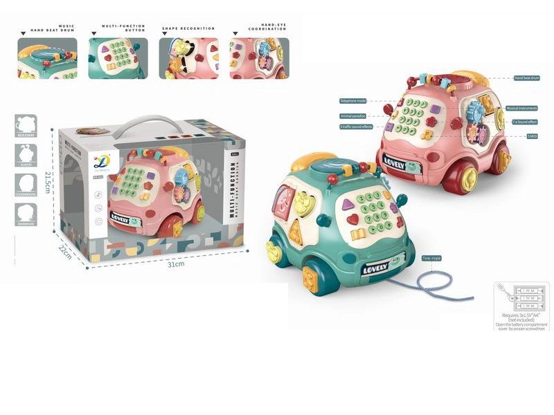 Interaktivní auto telefon pro děti