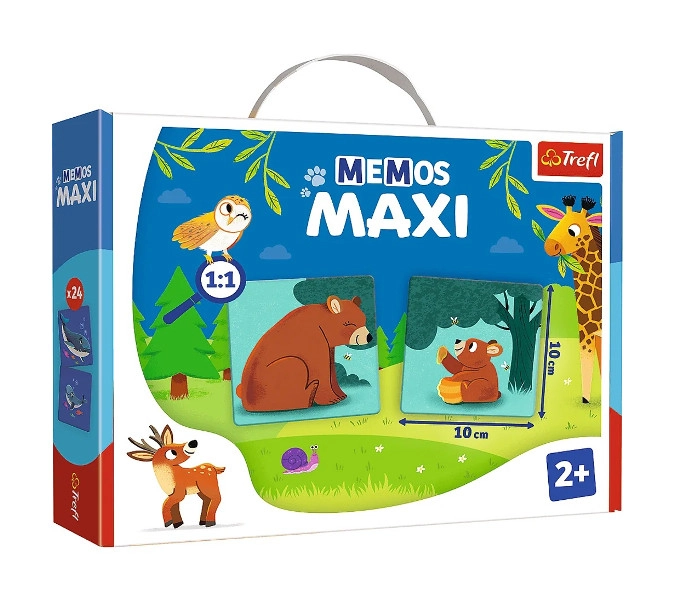 Memos Maxi – zvířata a jejich mláďata