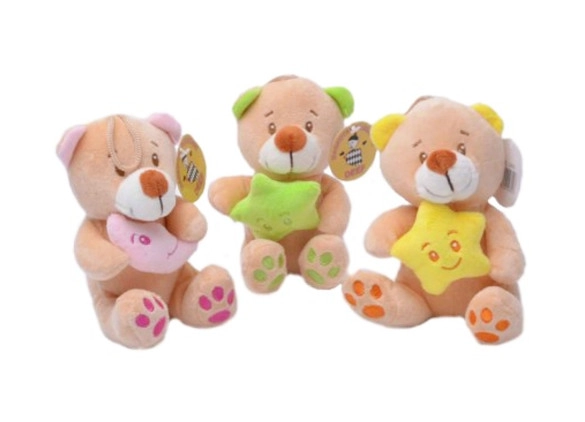 Plyšový medvídek Baby Hvězdička/Měsíc