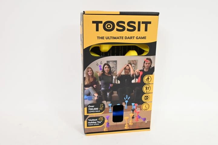 Tossit startovací sada šipek 7 ks modrá/žlutá