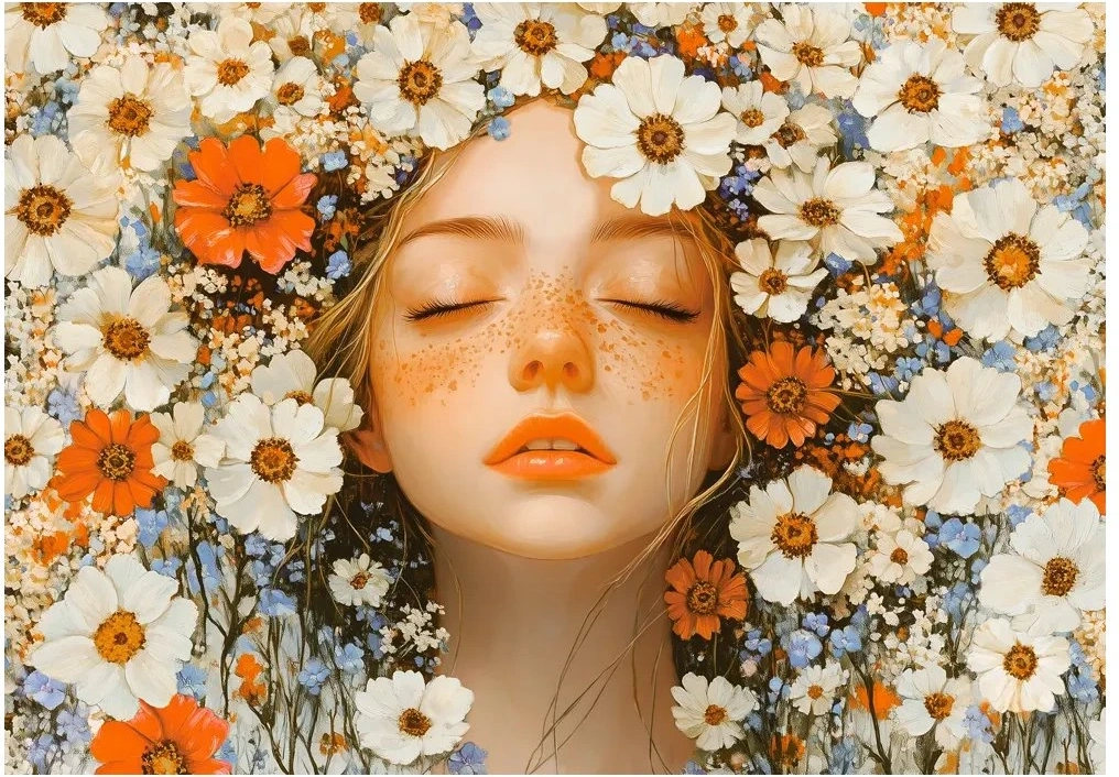 Puzzle Jarní dívka 500 dílků CASTORLAND