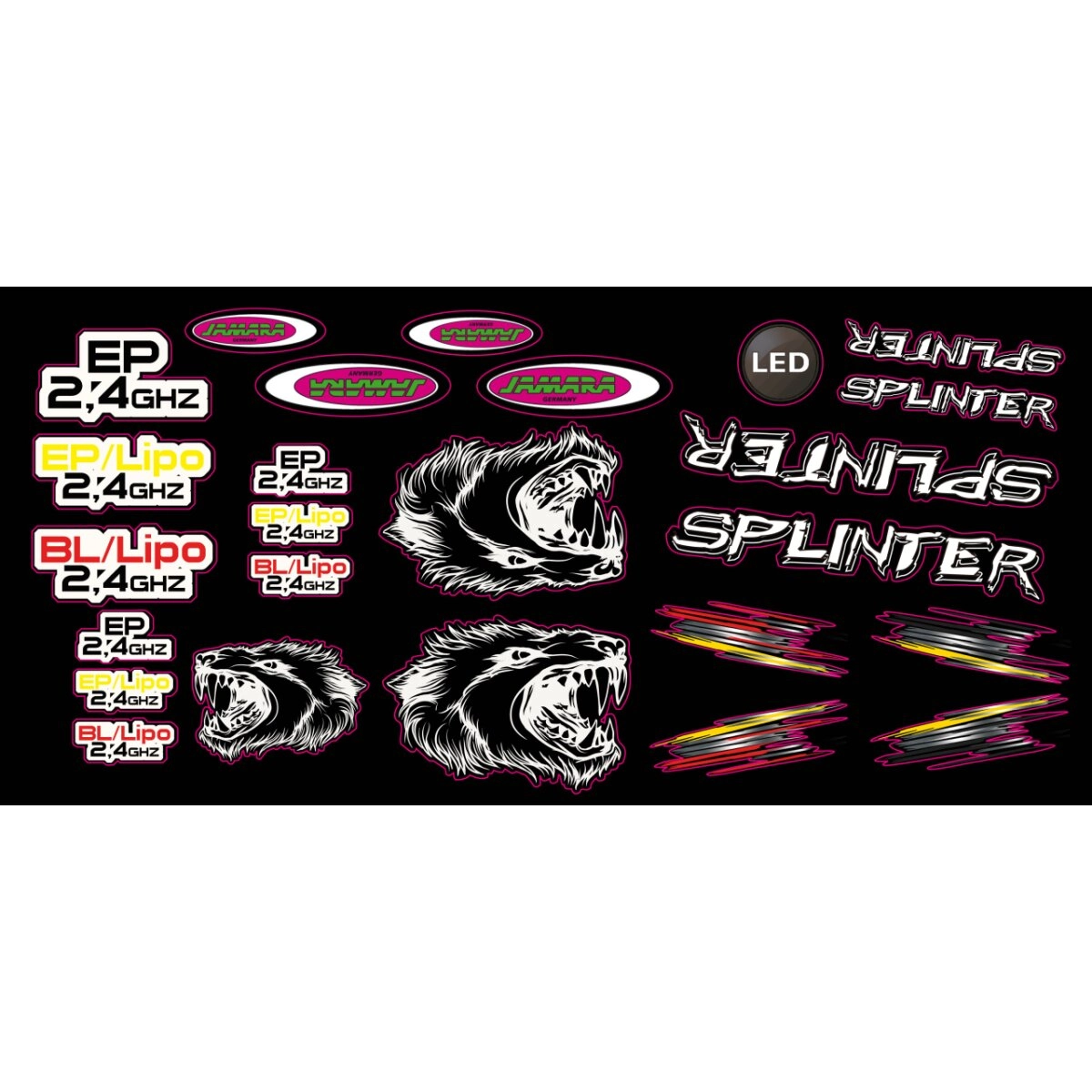Dekorační fólie Splinter Jamara