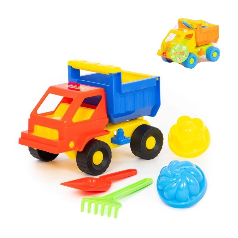 Sada na písek s autíčkem a formičkami