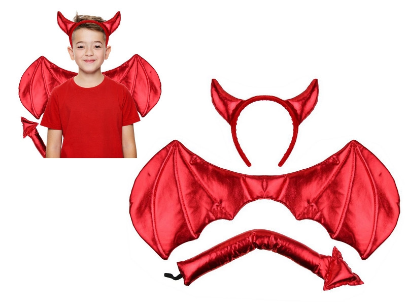 Sada červeného čertíka