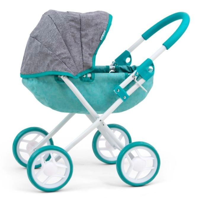 Kočárek pro panenky Dori Prestige Mint