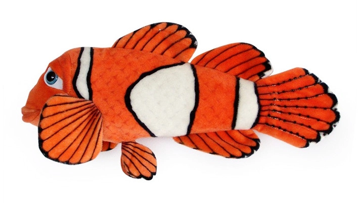 Plyšová rybka klaun očkatý 45 cm