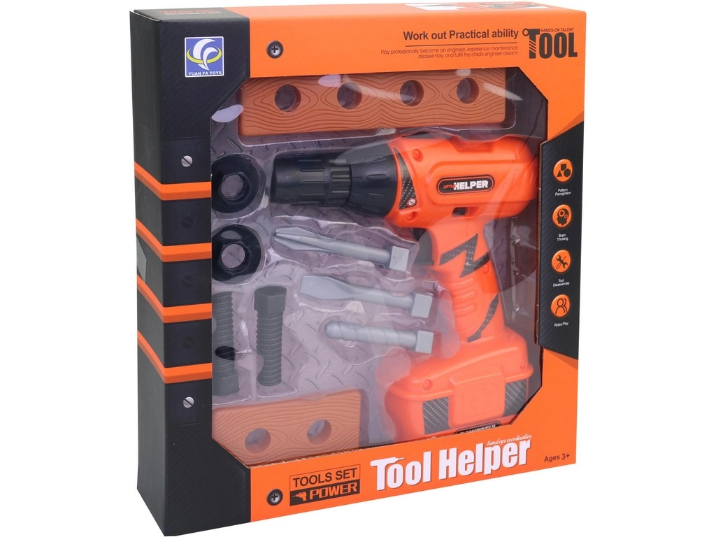 Dětská elektrická vrtačka s příslušenstvím