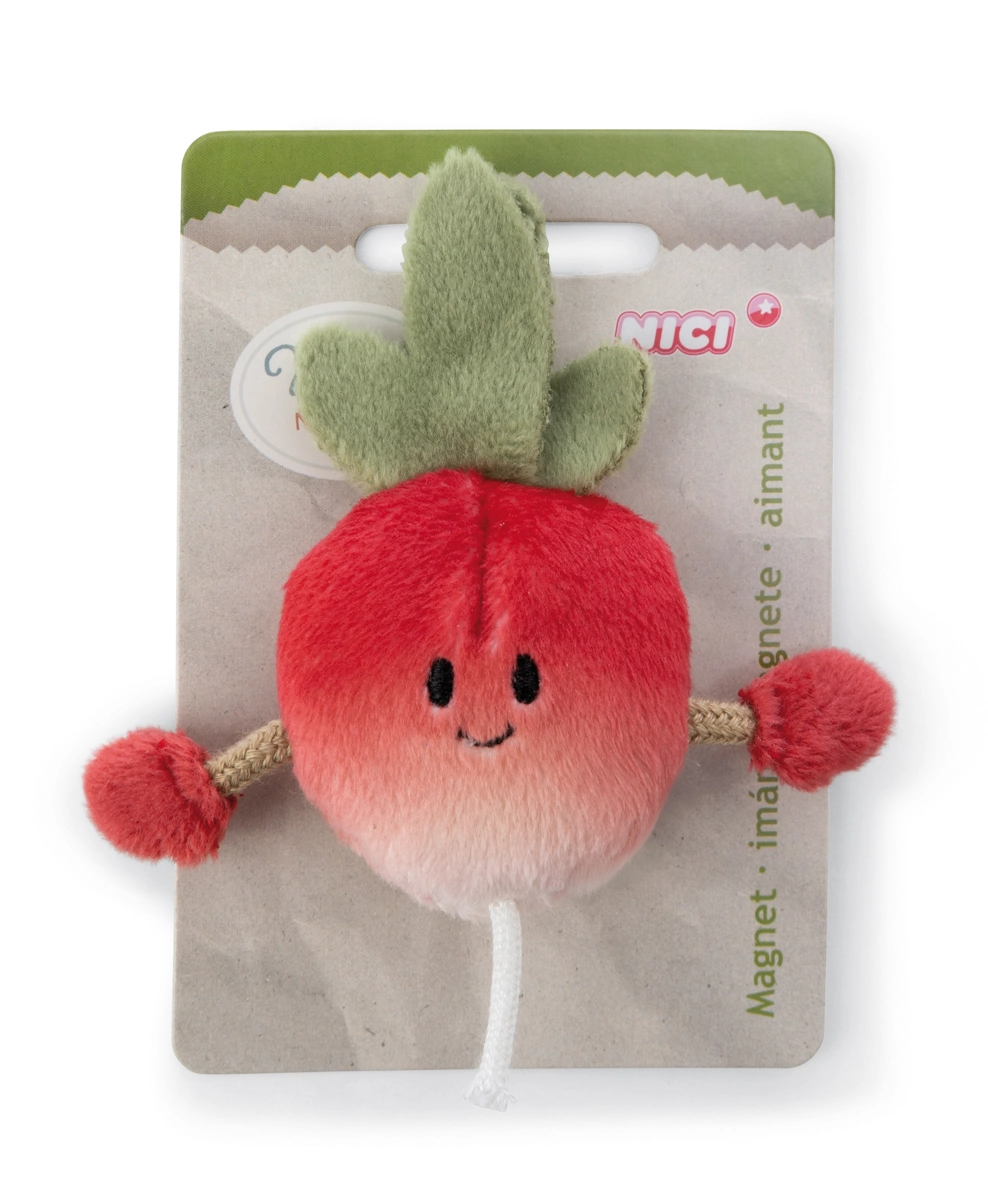 Mini magnetka ředkvička NICI Green 7 cm