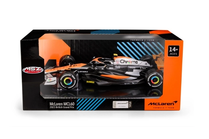 Sběratelský model McLaren MCL60 British GP v měřítku 1:24
