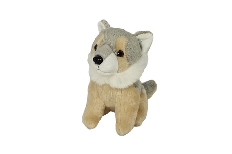 Ziki plyšový vlk sedící 14 cm