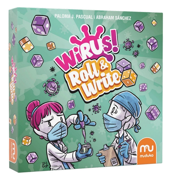 Wirus: roll & write stolní hra