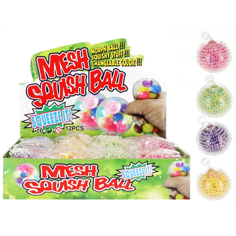 stláčacia antistresová loptička 8 cm