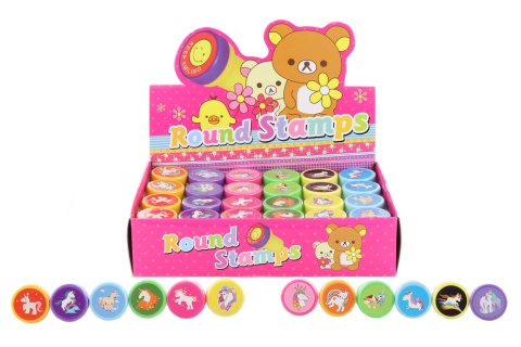 Razítka s jednorožci, sada 24 ks