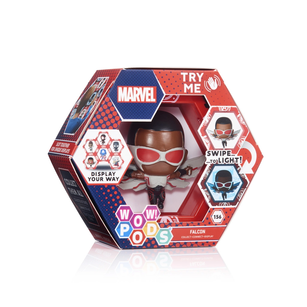 Levně Wow Pod Marvel Falcon – sběratelská svítící figurka