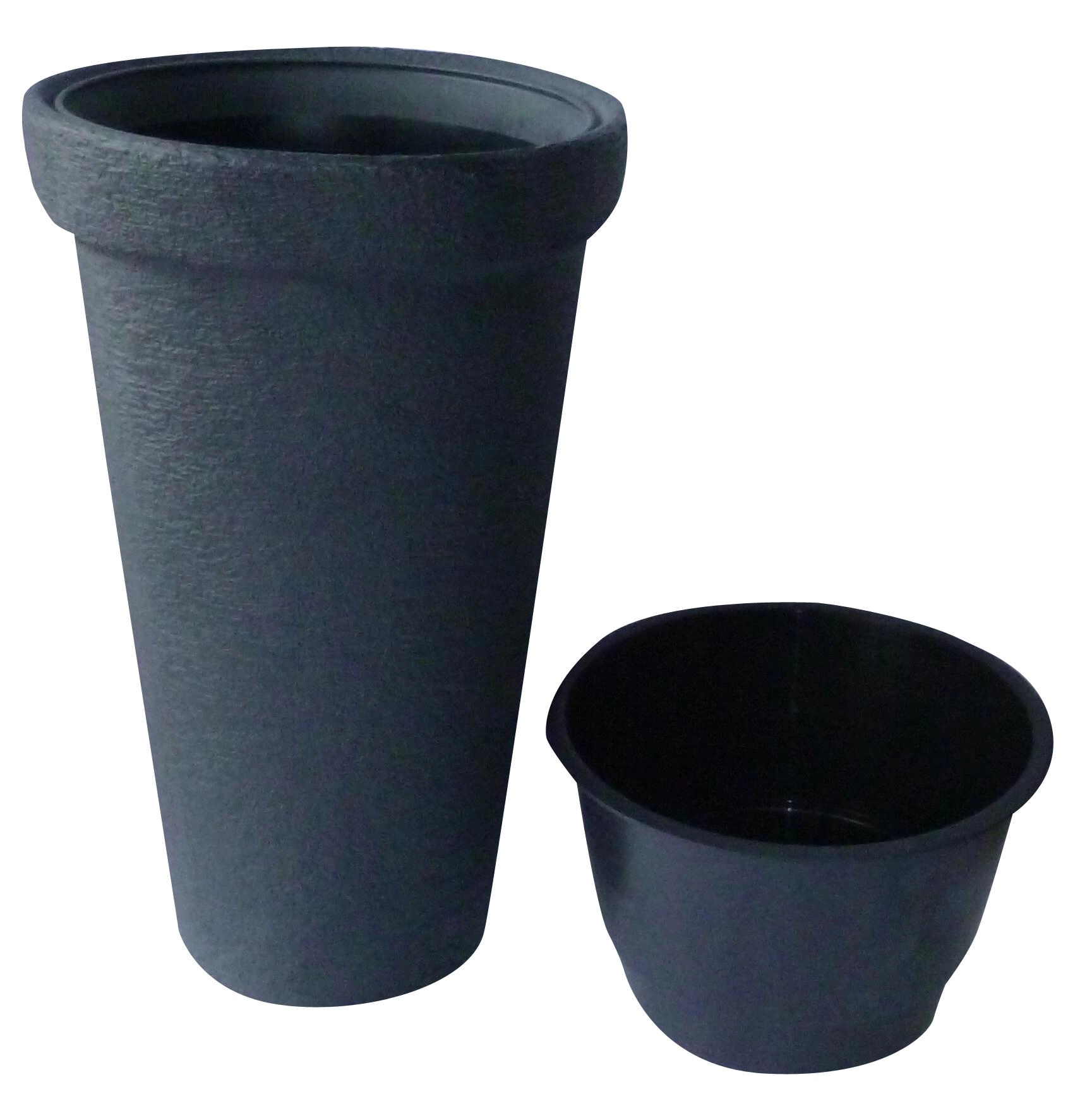 Levně Prosperplast CLASSIC tower květináč 30 cm antracit