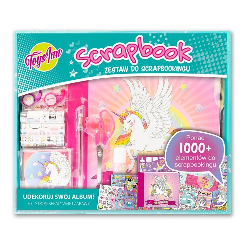 Sada na scrapbook – kreativní deník pro děti