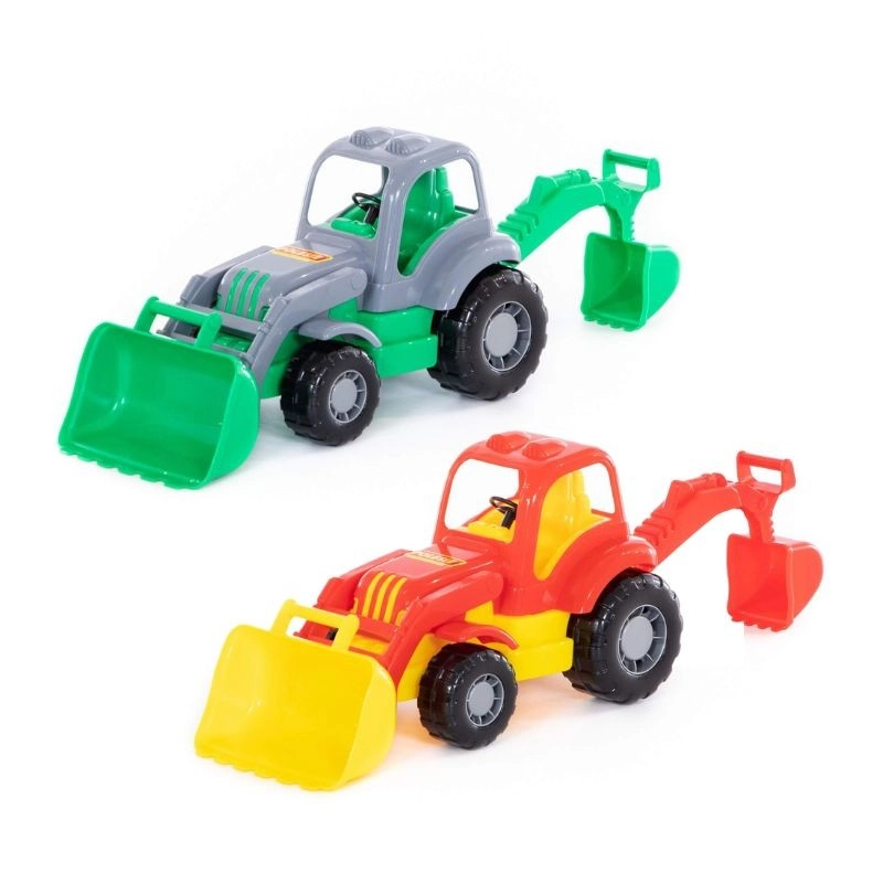 Mohutný traktor bagr - 1 kus